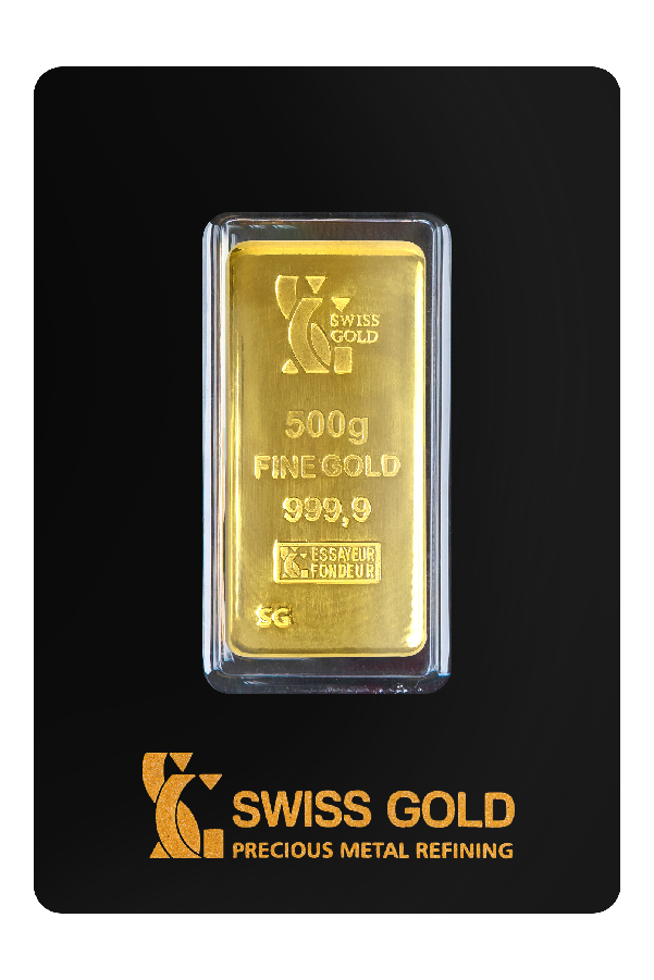 A Swiss Gold 500 G Bar