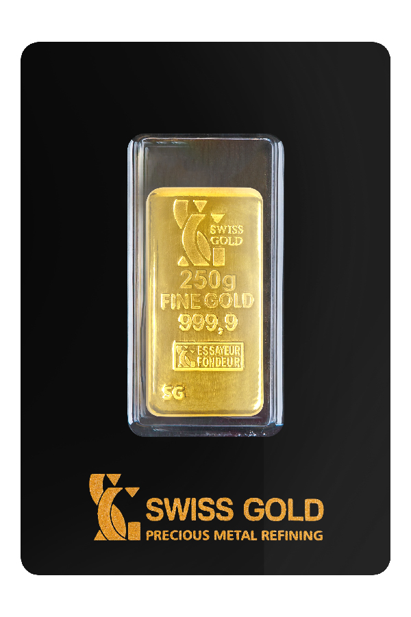 A Swiss Gold  250 G Bar