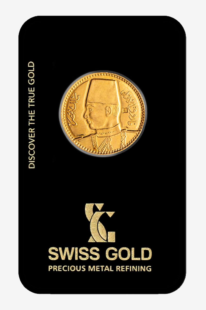 Half Gold Coin of King Farouk I