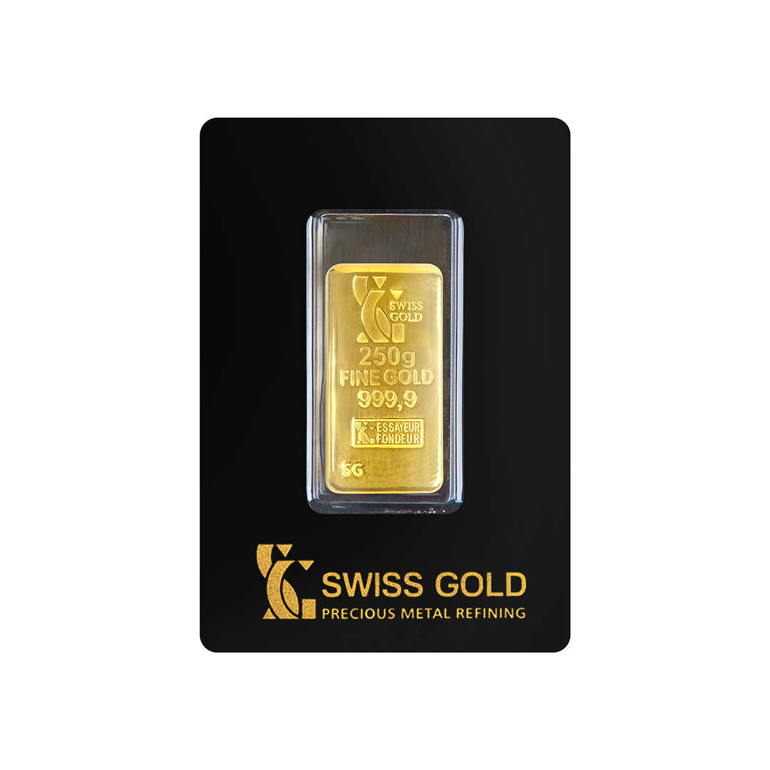 250 Grams Gold Bar