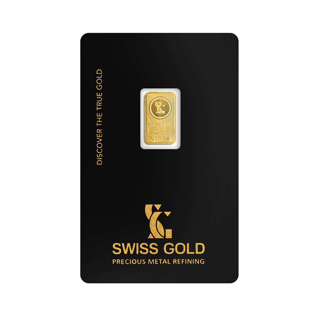 2.5 Grams Gold Bar